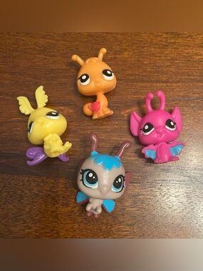 Littlest Pet Shop Mini Lot #267 #2836 #2837 #2838
